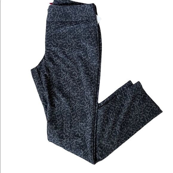 Vince Camuto Women's Pants 8X30 Leopard Ponte Ankle Stretch Size 8 - Picture 2 of 12